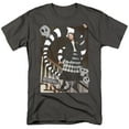 thumbnail image 1 of Beetlejuice Shake Snake Unisex Adult T-Shirt, Charcoal, 2X-Large, 1 of 6
