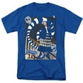thumbnail image 1 of Beetlejuice Shake Snake Unisex Adult T-Shirt, Royal, Small, 1 of 6