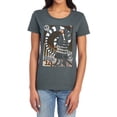 thumbnail image 1 of Beetlejuice Shake Snake Women's T Shirt,Charcoal, X-Large, 1 of 6