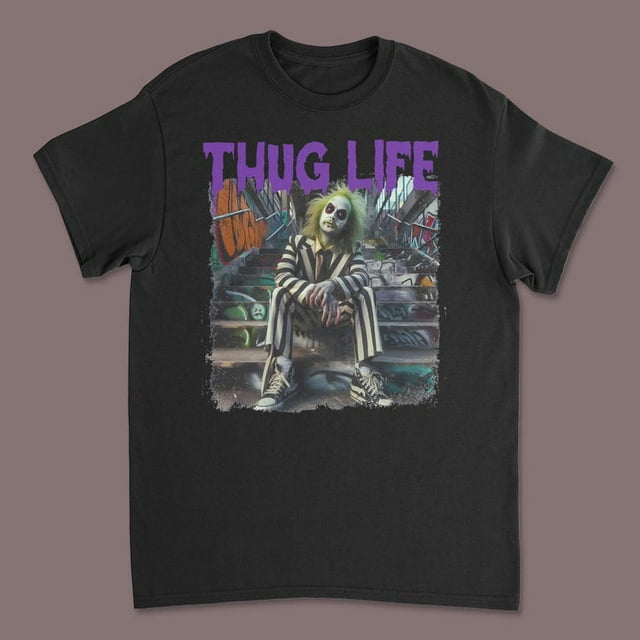 Beetlejuice Shirt Tim Burton inspired featuring Michael Keaton