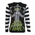 thumbnail image 1 of Beetlejuice Showtime Knitted Christmas Jumper: Medium, 1 of 2