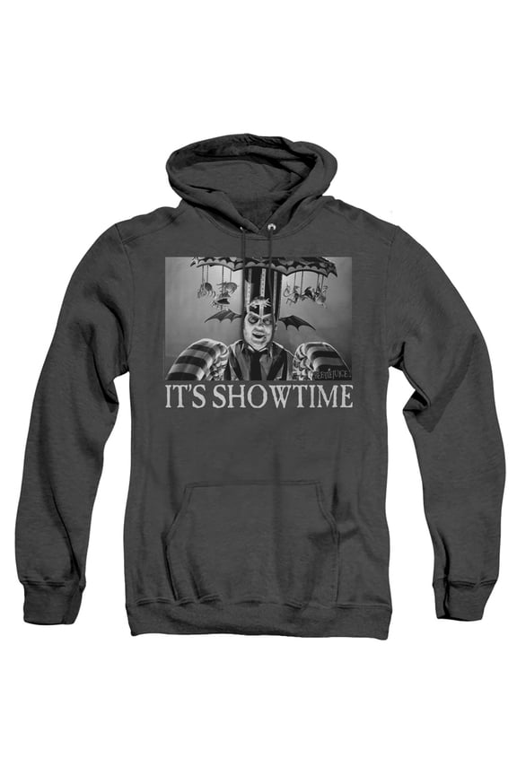 Showtime Unisex Adult Pull-Over Heather Hoodie,Black, Small