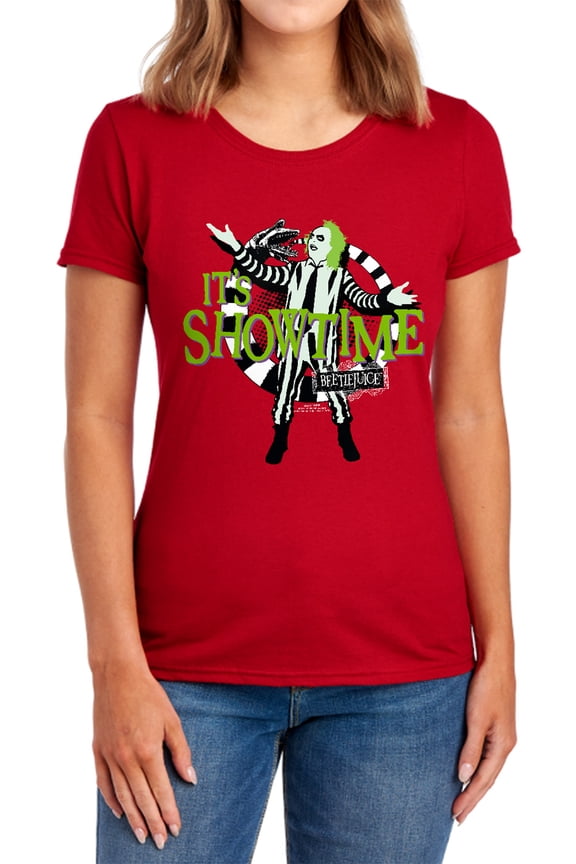 Showtime Women's T Shirt,Red, Small