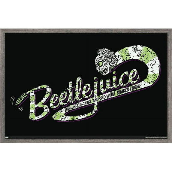 Beetlejuice - Snake Wall Poster, 22.375" x 34", Framed