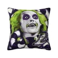 thumbnail image 1 of Beetlejuice Square Pillow Case Pillow Holder Soft Decorative Pillow Sham Cushion Cases Pillowcase 18"X18", 1 of 7