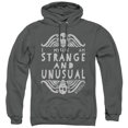 thumbnail image 1 of Beetlejuice Strange And Unusual Unisex Adult Pull-Over Hoodie,Charcoal, 3X-Large, 1 of 6