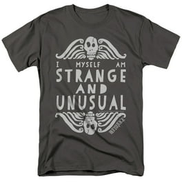 Beetlejuice Adult Unisex Black Front Back Strange T-shirt Beetlejuice Adult Unisex Black Front Back Strange T-shirt