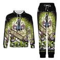 thumbnail image 1 of Beetlejuice Sweatshirt & Sweatpants Tracksuit Sets Printed Casual Pullover Hoodie & Pants Set 6XL, 1 of 9