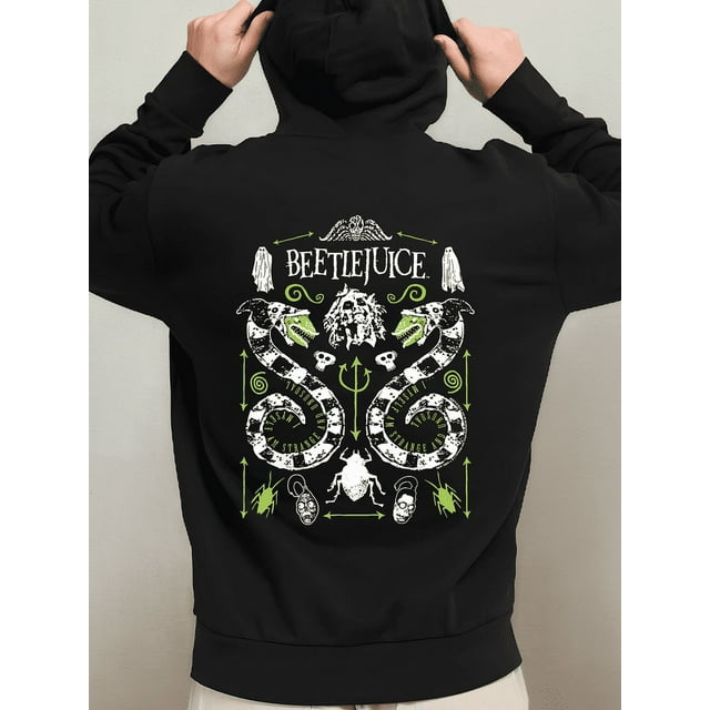 Beetlejuice Symbols Poster Hoodie - Walmart.com