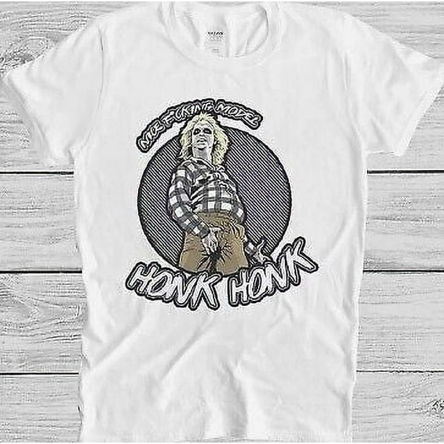 Beetlejuice T Shirt Honk Slogan 80s Cult Film Funny Vintage Cool Gift