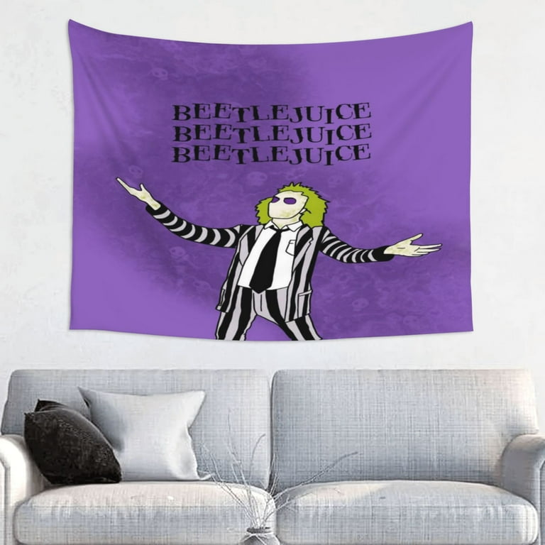 Beetlejuice tapestry hotsell