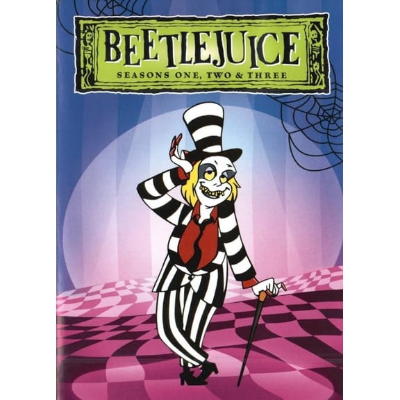 Beetlejuice: The Animated Series - Complete Seasons 1 2 3 DVD (4-Disc Set) NEW