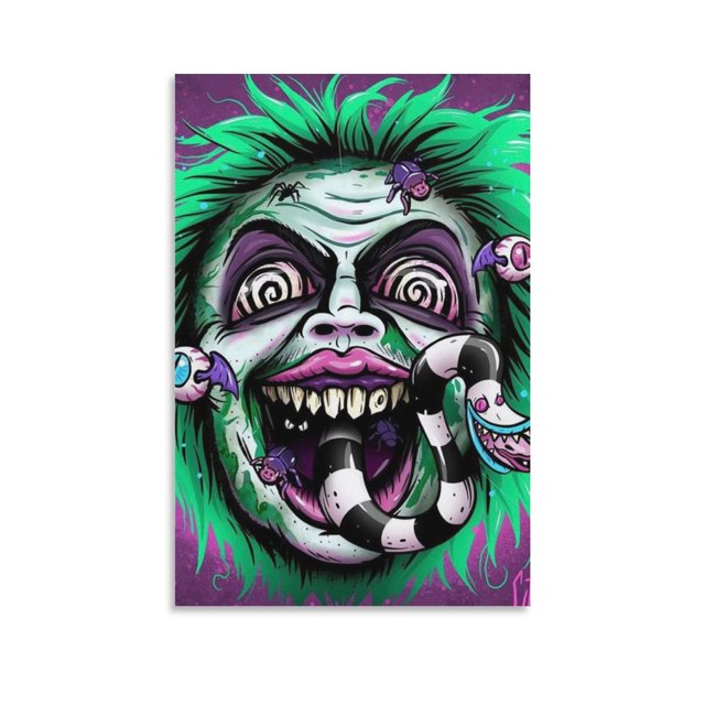 Beetlejuice Wall Hanging Painting Wall Art Canvas Paintings Posters