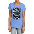 thumbnail image 1 of Beetlejuice We Got Worms Women's T Shirt, Carolina Blue, 2X-Large, 1 of 6