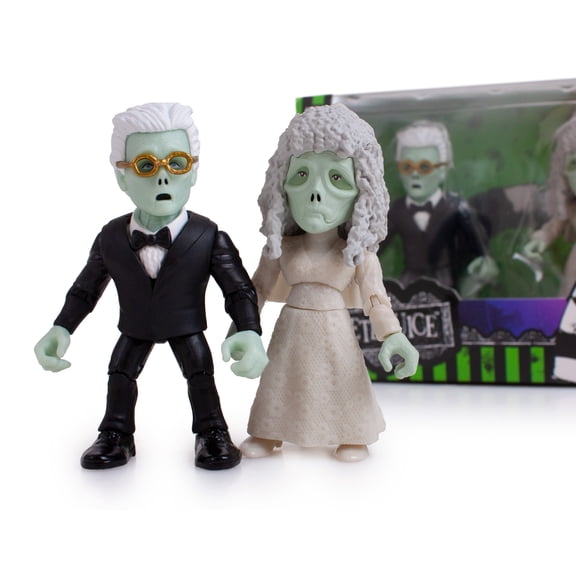 Beetlejuice Wedding Adam & Barbara 3.25" The Loyal Subjects Action Vinyl