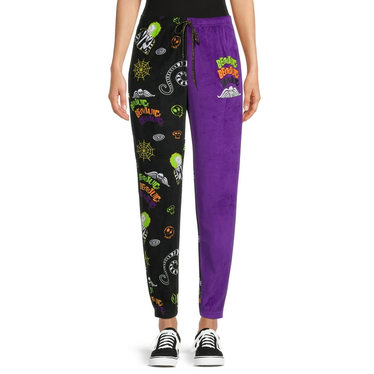 Beetlejuice Women s and Women s Plus Sleep Jogger Walmart