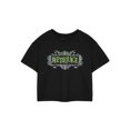 thumbnail image 1 of Beetlejuice Womens Black Cropped Short Sleeved T-Shirt, 1 of 5
