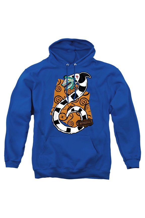 Worm Unisex Adult Pull-Over Hoodie,Royal, X-Large