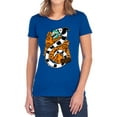 thumbnail image 1 of Beetlejuice Worm Women's T Shirt,Royal, Medium, 1 of 6