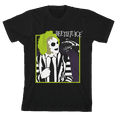 thumbnail image 1 of Beetlejuice and the Sandworm Toddler Boy's Black Graphic Tee-3T, 1 of 5