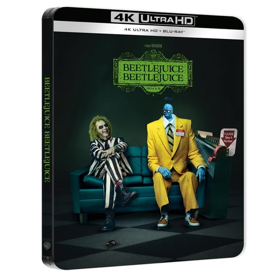 Beetlejuice beetlejuice 4k ultra hd (4K Ultra HD) Tim Burton Winona Ryder Michael Keaton