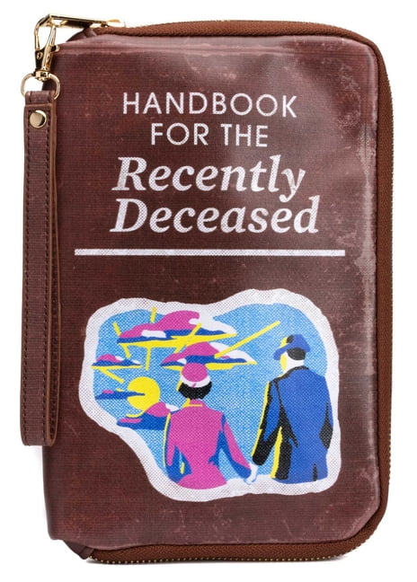 INSIGHT EDITIONS GIFT Beetlejuice by Insight Editions Unisex Vegan Leather Pouch with Colorful Design