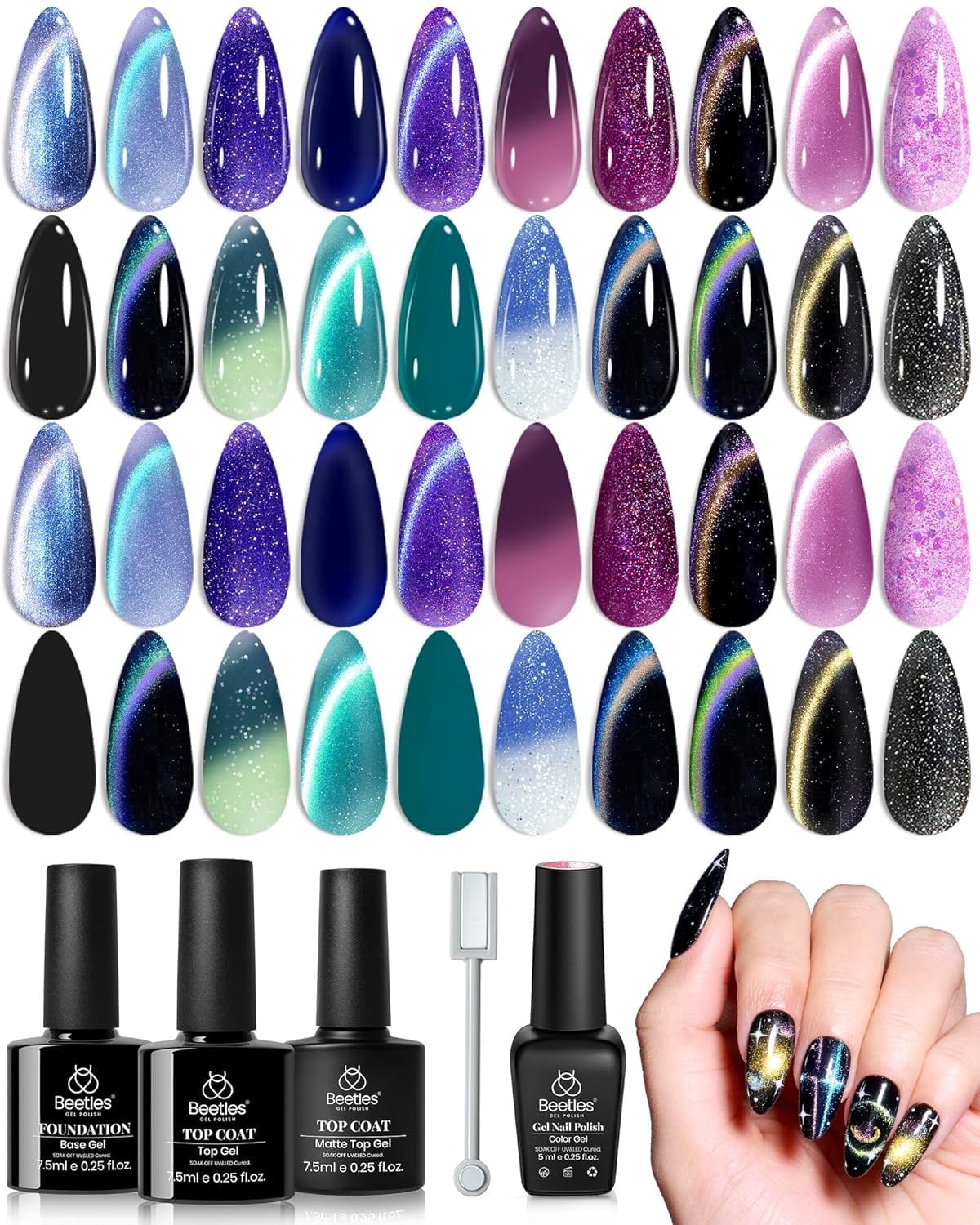 Magnetic Color Changing Nail Polish