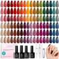 thumbnail image 1 of Beetles Fall Gel Nail Polish Set, Waltz of Leaves 36 Autumn Colors with Base Coat, Glossy, Glitter and Matte Top Coats and Nail Tools, 1 of 7
