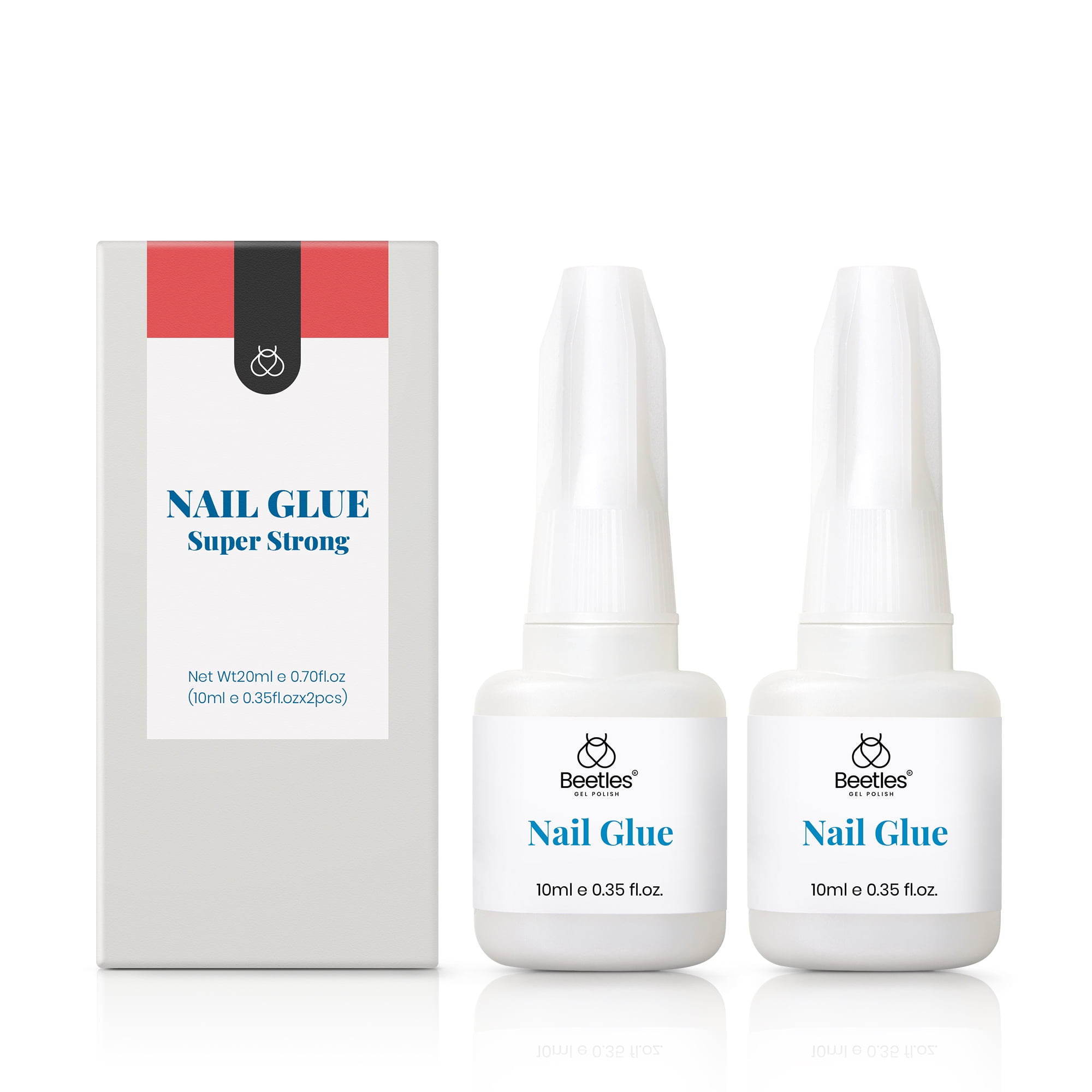 Super Strong Nail Glue for Nail Tips Acrylic Nails and Press on Nail Bond  Brush | eBay