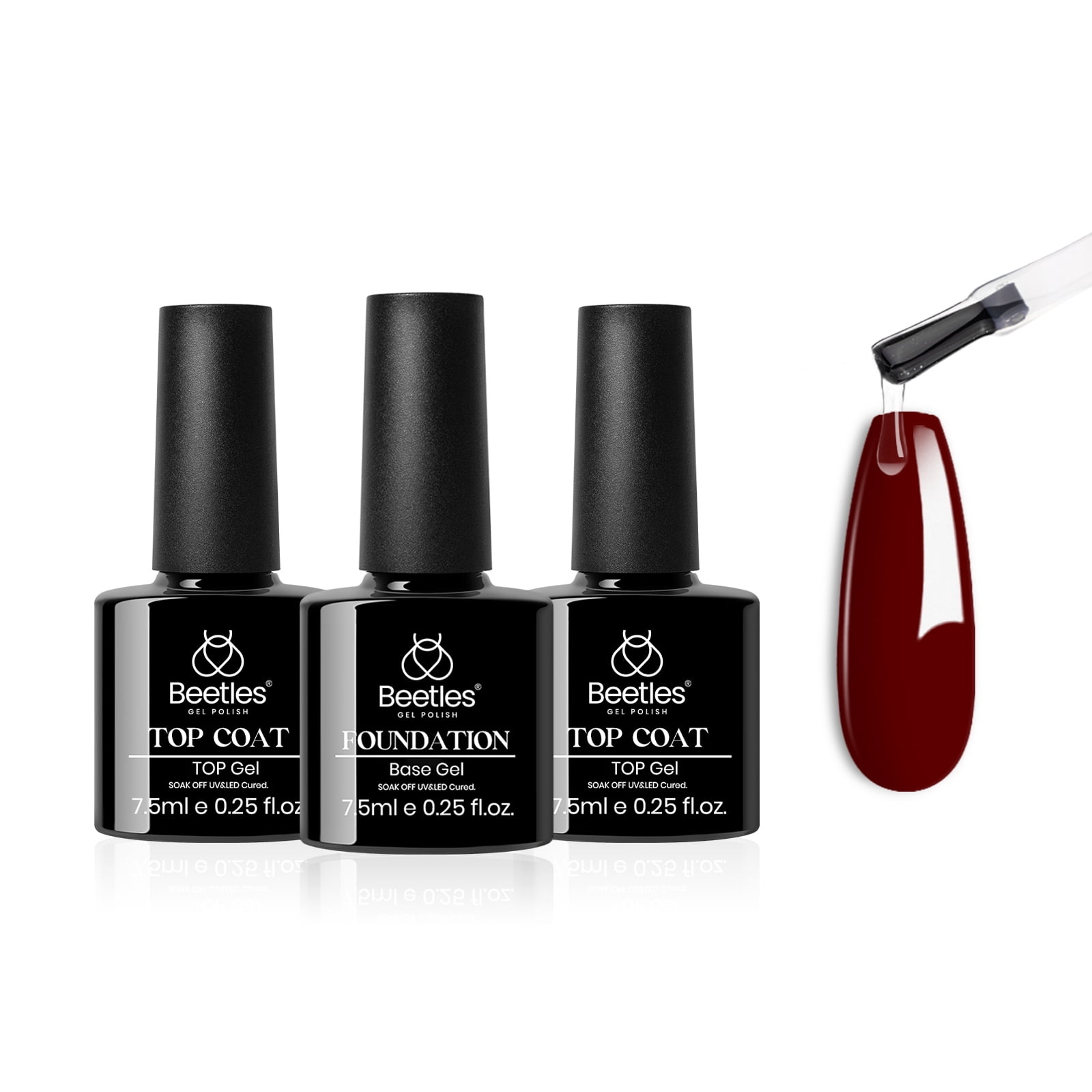 Best No Wipe Uv Velvet Gel Nail Polish And Gel Top Coat Sensationail