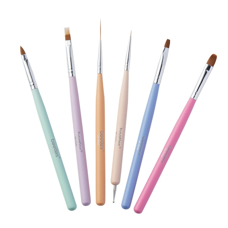 Gellen Nail Art Brushes set - 12Pcs Nail Art Design Pen Painting Tools with  Nail Extension Gel Brush, Builder Gel Brush, Nail Art Liner Brush for Gel