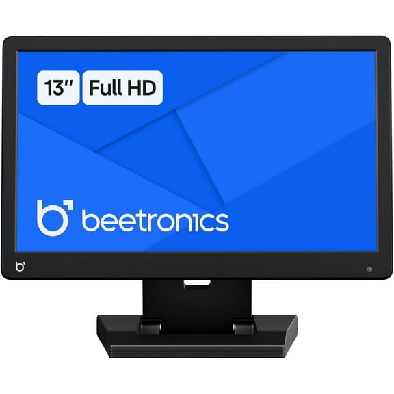Beetronics 13" Professional-Grade IPS Monitor 13HD7, Full HD, Digital Signage and Computer Display