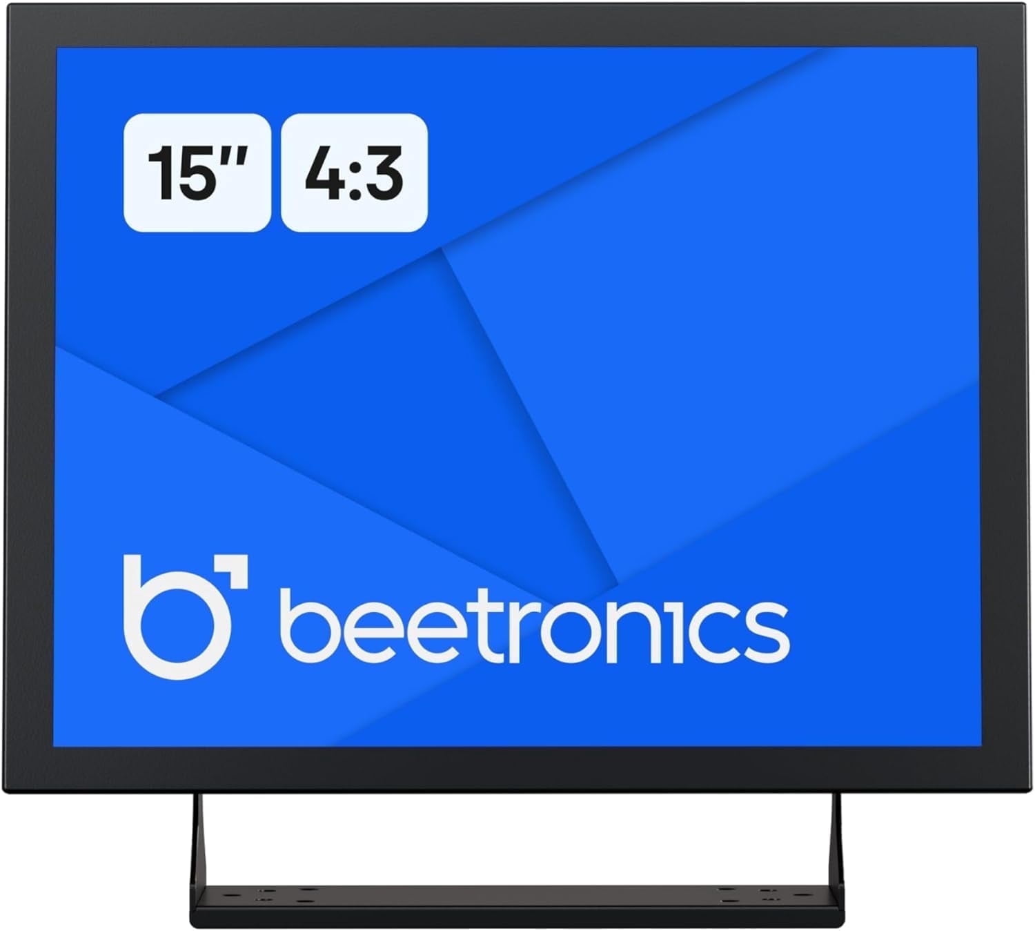 Beetronics 15" Industrial-Grade IPS Monitor 15VG7M, Full HD, 4:3, Digital Signage and Computer Display