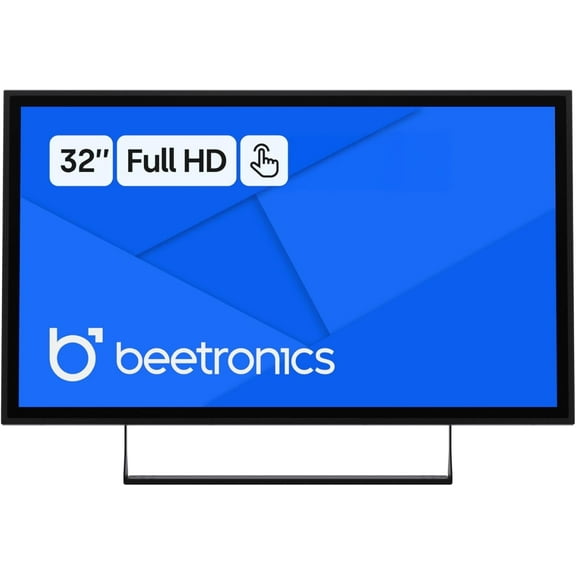 Beetronics 32 inch Touchscreen Monitor 32TS7M, Industrial-Grade, 10-Point Multi-Touch, Professional Display, Full HD 1080p, HDMI DisplayPort USB-C VGA Inputs, Compatible with Windows PC, Mac, Linux