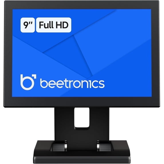 Beetronics 9" Industrial-Grade IPS Monitor 9HD7M, Full HD, Digital Signage and Computer Display