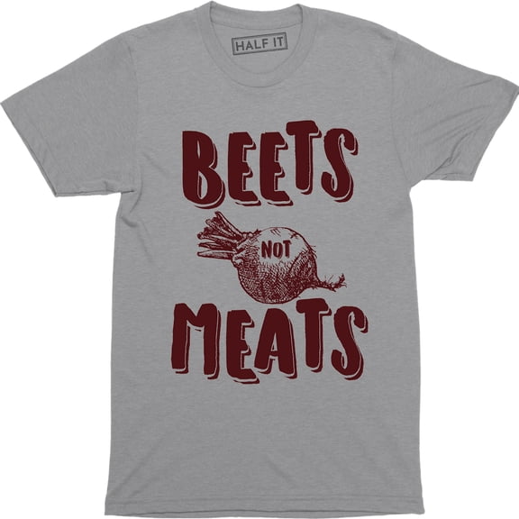 Beets Not Meat Vegan Vegetarian Healthy Gift Men's T-Shirt