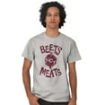 thumbnail image 1 of Beets Not Meats Clean Eating Veggie Men's Graphic T Shirt Tees Brisco Brands S, 1 of 4