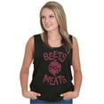 thumbnail image 1 of Beets Not Meats Clean Eating Veggie Tank Top T Shirts Men Women Brisco Brands S, 1 of 6