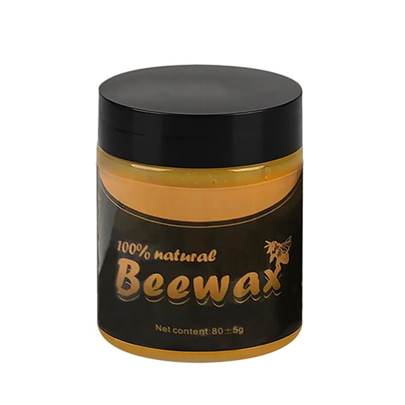 Beewax Natural Beeswax Furniture Care & Polishing Wax 2 Pack - Waterproof, Wear-Resistant, Wood Surface Er For Wooden Furniture, Tables, Cabinets, Antique Wood Pieces