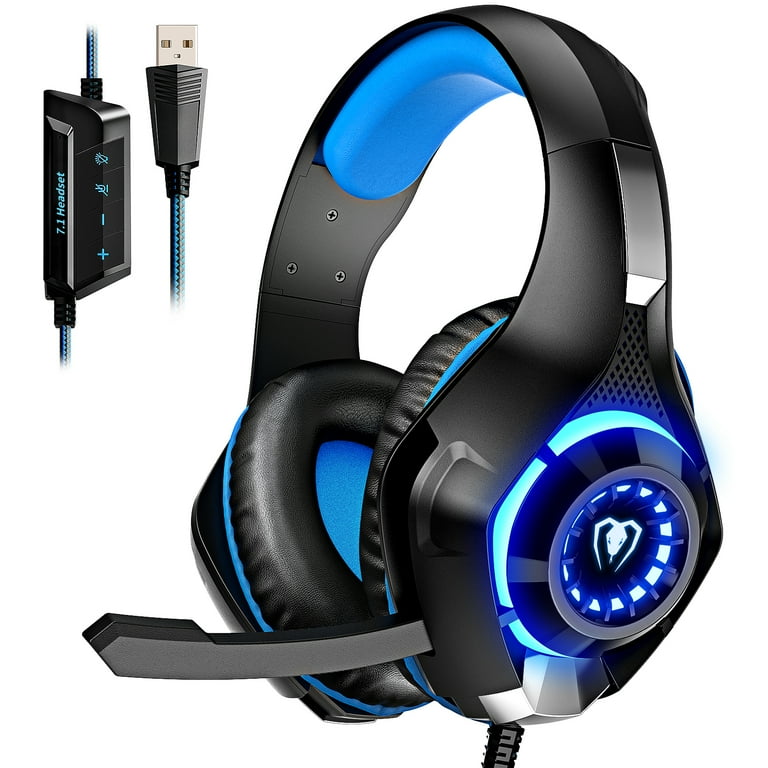 Beexcellent Gaming Headset, 7.1 Surround Sound Gaming Headphones