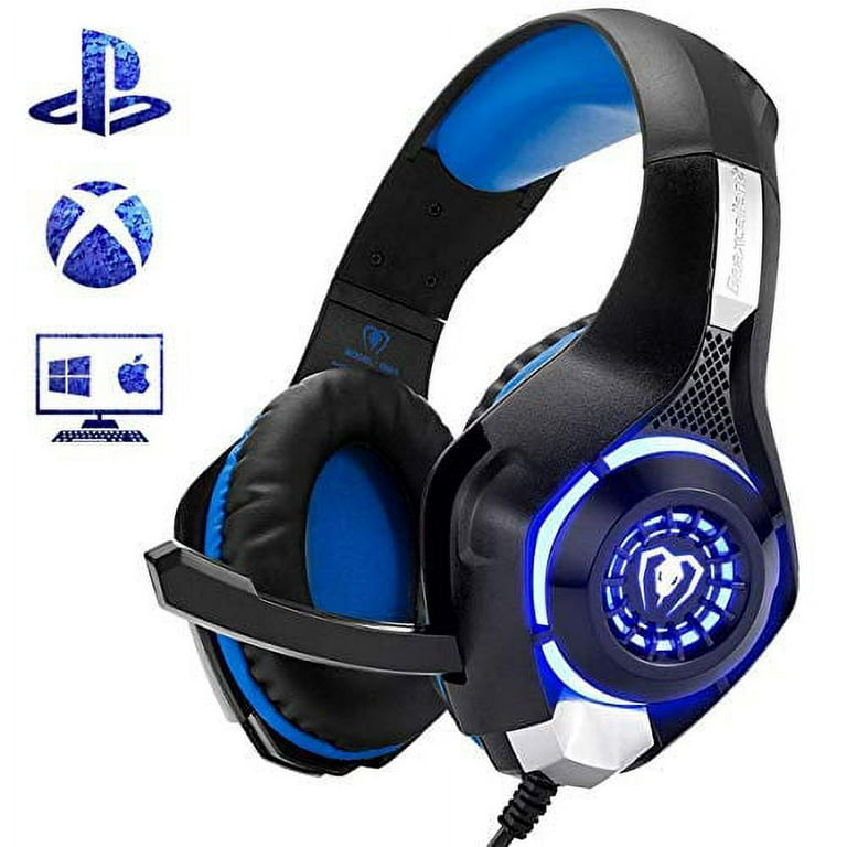 Beexcellent gaming headset for ps4 xbox one pc mac controller gaming headphone hotsell