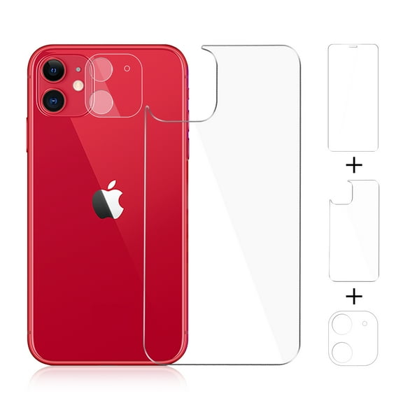 Beeyoka [3 Pack] iPhone 11 Screen Protector, iPhone 11 Camera Protector,Front and Back Screen Protector Tempered Glass