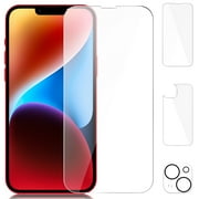 Beeyoka [3 Pack] iPhone 14 Screen Protector,Front and Back Screen Protector,iPhone 14 Camera Protector for iPhone 14(6.1 inch)