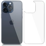 Beeyoka Back Screen Protector for iPhone 15 Pro Max [2-Pack],15 Pro Max Back Glass Protector Anti-Fingerprint/Scratch Ultra Thin 15 Pro Max Back Screen Protector for iPhone 15 Pro Max (6.7 inch)
