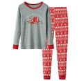 thumbnail image 1 of Beezizac 2-Piece Girls & Boys Christmas Pajama Set Toddler Kids, Size 4T-14, 1 of 14