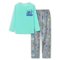 thumbnail image 1 of Beezizac Boys 2‑Piece Long Sleeve Pajama Set, Game Controller & Play Games Graphic Kids Sleepwear Size 14, 1 of 7