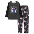 thumbnail image 1 of Beezizac Christmas Pajamas For Boys Gray Gift & Skiing Long Sleeve 2-PC PJ Set Soft Outfits Size 16, 1 of 7