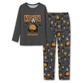 thumbnail image 1 of Beezizac Cool Pajamas for Boys - Ghost & Pumpkin Pull-on Long Sleeves & Pants Set 2-PC Soft PJ Kids Size 12, 1 of 7