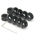 thumbnail image 1 of Befenybay 10 Pcs Black Lock Collar 8mm Shaft Lock Collar T8 Lead Screw Lock Ring for 3D Printer CNC Parts (8mm-Black), 1 of 6