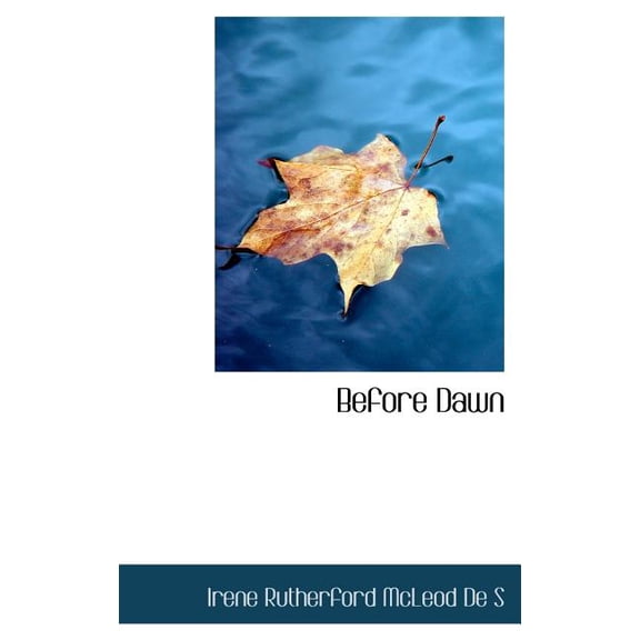 Before Dawn (Hardcover)
